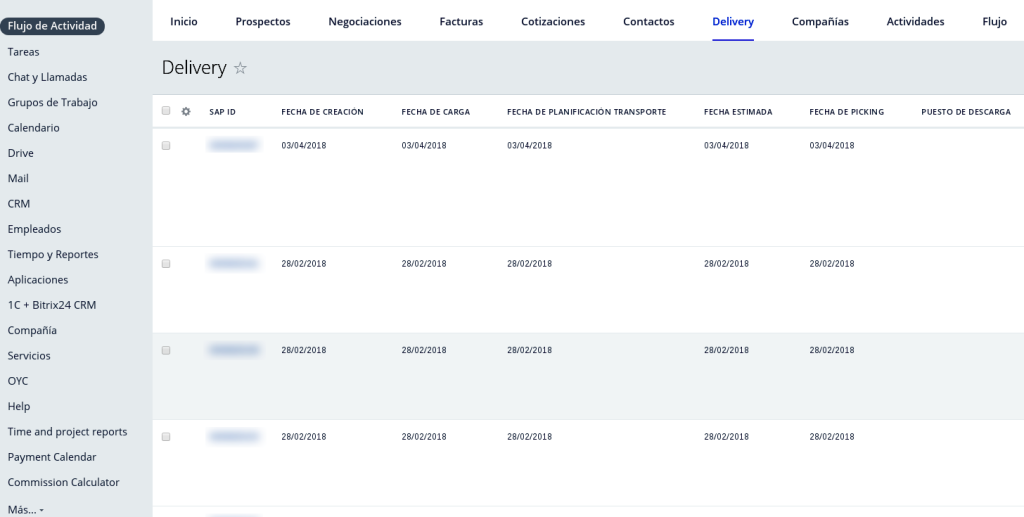 Персонализированные вкладки CRM